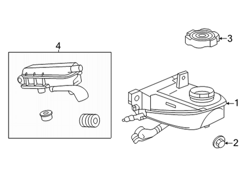 2021 Chevy Trailblazer Dash Panel Components Diagram