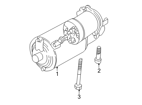 2000 Buick Park Avenue Starter, Electrical Diagram