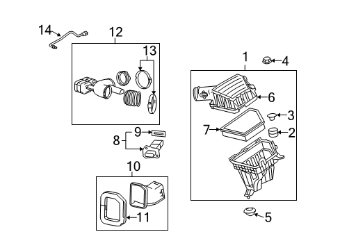 2012 Chevy Camaro Filters Diagram 3 - Thumbnail