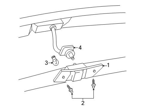 2002 Buick Park Avenue License Lamps Diagram