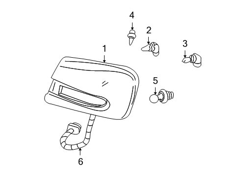 2007 Chevy Trailblazer Headlamps, Electrical Diagram 2 - Thumbnail