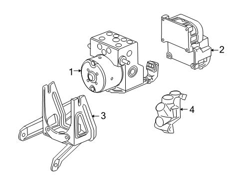 2008 Pontiac Torrent Anti-Lock Brakes Diagram