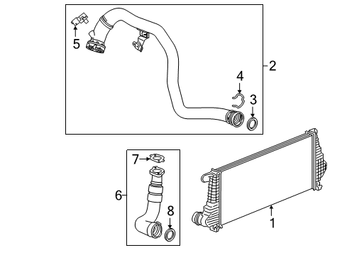 2020 Buick Regal Sportback Turbocharger Diagram 1 - Thumbnail