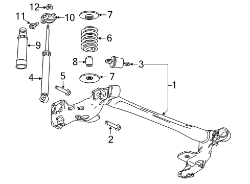 2020 Chevy Trax Rear Suspension Diagram