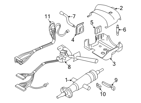 2003 Buick Century Gear Shift Control - AT Diagram