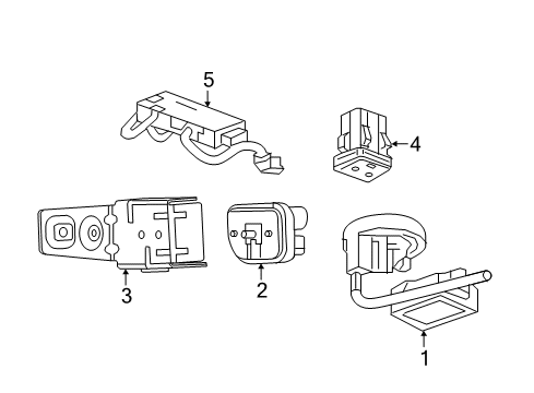 2021 Cadillac XT5 Alarm System Diagram