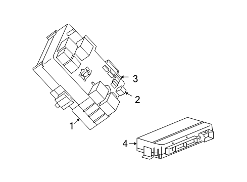 2008 Pontiac Torrent Electrical Components Diagram 1 - Thumbnail