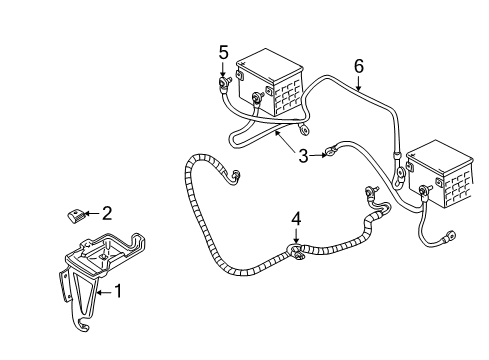 1996 GMC K3500 Battery Diagram