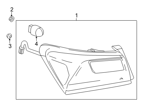 2021 Chevy Malibu Tail Lamps Diagram 1 - Thumbnail