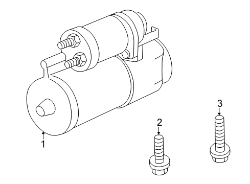 2006 Saturn Relay Starter, Electrical Diagram