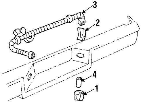 1989 GMC K1500 License Lamps Diagram 1 - Thumbnail