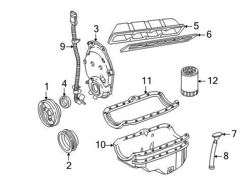 1999 Chevy Express 2500 Filters Diagram 5 - Thumbnail