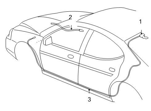 2014 Chevy Impala Limited Antenna & Radio Diagram 2 - Thumbnail