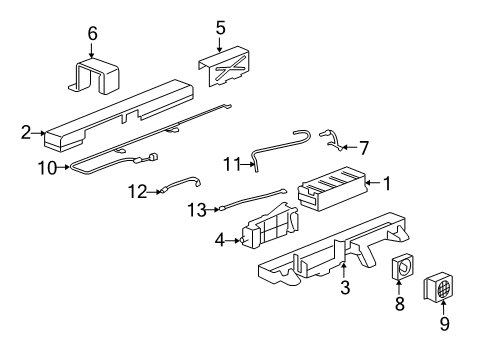 2009 Saturn Vue Electrical Components Diagram 1 - Thumbnail