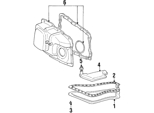 1999 Buick Riviera Transmission Diagram