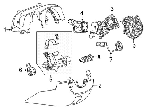 2022 GMC Sierra 2500 HD Switches - Electrical Diagram 3 - Thumbnail