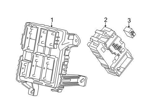 2016 GMC Yukon XL Fuse & Relay Diagram 2 - Thumbnail