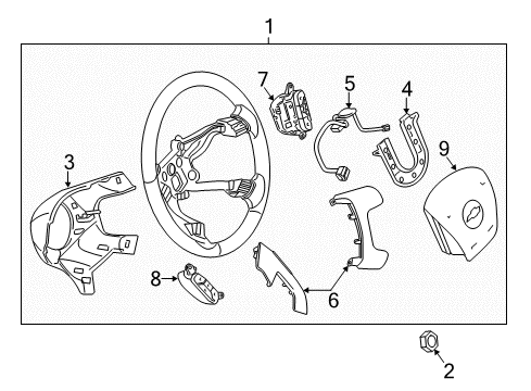 2023 GMC Savana 2500 Cruise Control Diagram