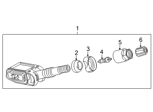 2016 Cadillac ATS Tire Pressure Monitoring, Electrical Diagram 5 - Thumbnail