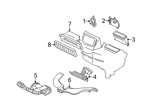 2007 Pontiac Torrent Ducts Diagram