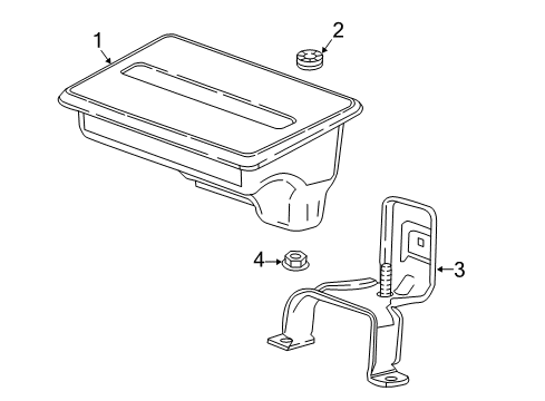 2019 Chevy Silverado 2500 HD Engine Appearance Cover Diagram 1 - Thumbnail