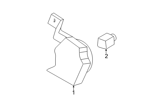 2007 Buick Rainier Horn Diagram