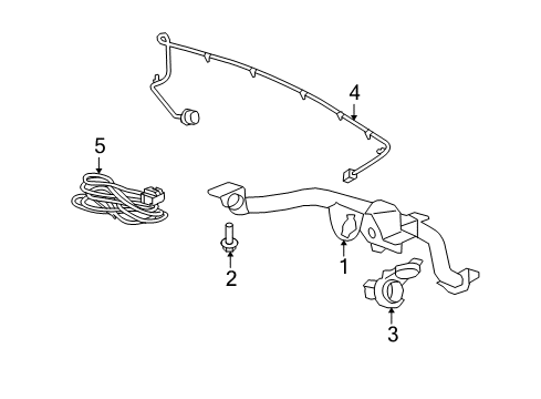 2012 Buick Enclave Trailer Hitch Components Diagram