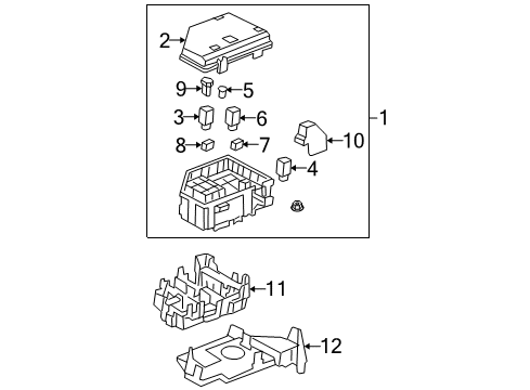 2012 GMC Acadia Window Defroster Diagram