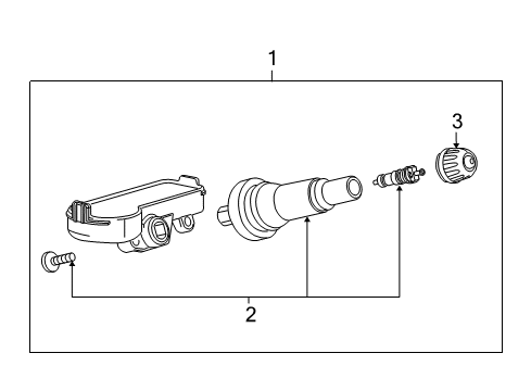 2014 Chevy Traverse Tire Pressure Monitoring Diagram