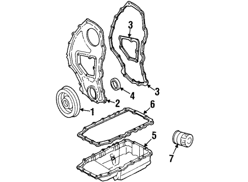 1992 Buick Skylark Filters Diagram 1 - Thumbnail