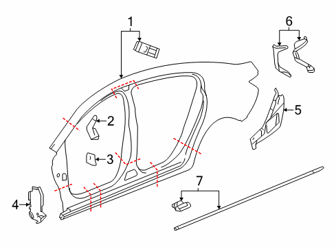 2015 Buick LaCrosse Uniside Diagram