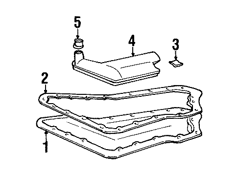 1997 Chevy Lumina Transaxle Parts, Engine Diagram 2 - Thumbnail