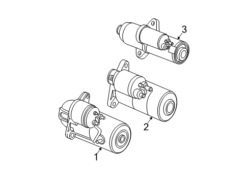 2006 Saturn Vue Starter, Electrical Diagram