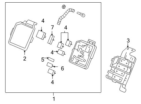 2012 Chevy Impala Fuse & Relay Diagram