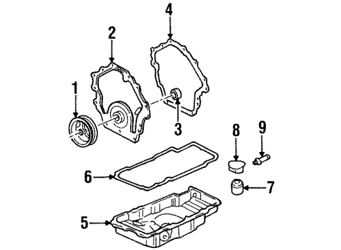 1996 Cadillac Seville Filters Diagram