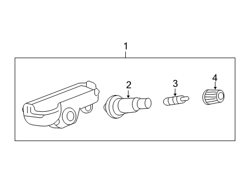 2013 Chevy Camaro Tire Pressure Monitoring, Electrical Diagram