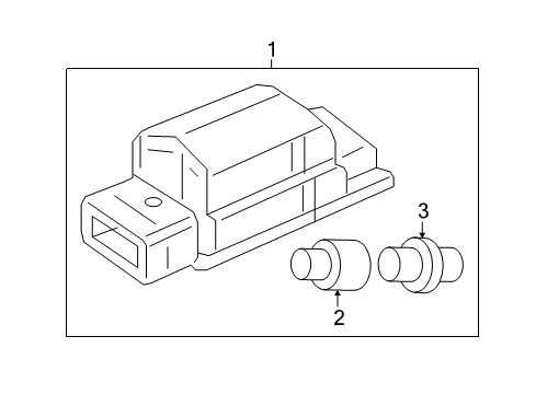 2019 Chevy Volt License Lamps Diagram