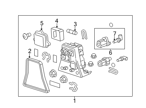 2015 Cadillac ELR Electrical Components Diagram 5 - Thumbnail