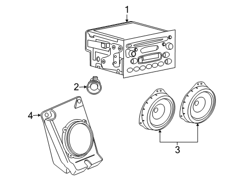 2007 Saturn Vue Sound System Diagram