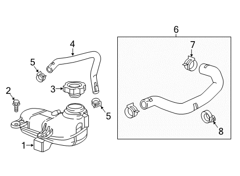 2017 Chevy Spark Coolant Reservoir Diagram