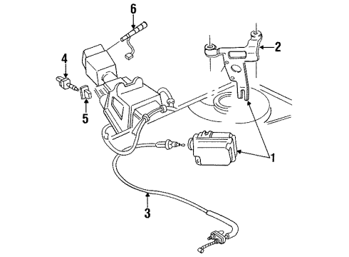 1995 Chevy Monte Carlo Cruise Control System Diagram