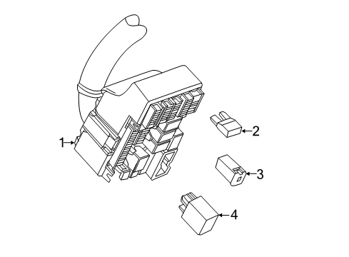 2021 Chevy Trax Blower Motor & Fan, Air Condition Diagram 2 - Thumbnail