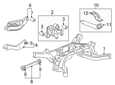 2015 Chevy Captiva Sport Rear Suspension Diagram