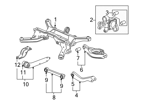 2016 Chevy Equinox Rear Suspension Diagram 2 - Thumbnail