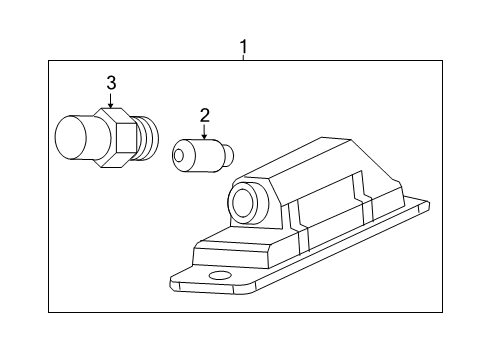 2018 Chevy Malibu License Lamps Diagram