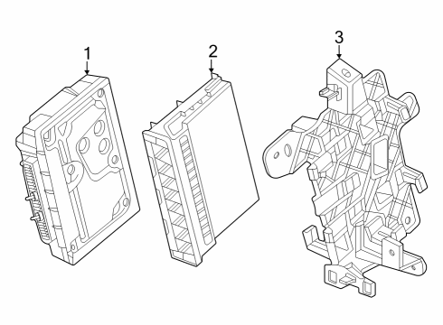 2023 Cadillac LYRIQ Electrical Components Diagram 2 - Thumbnail