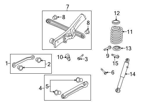 2009 Cadillac Escalade Rear Suspension Diagram 2 - Thumbnail