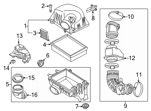 2021 Buick Encore Air Intake Diagram 1 - Thumbnail