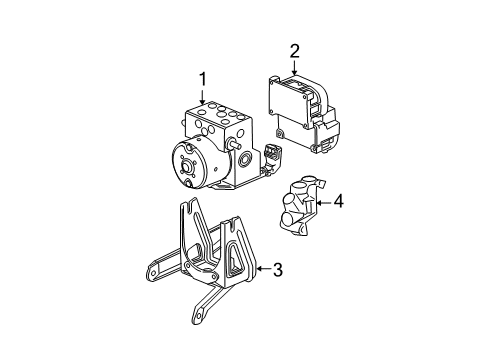 2006 Chevy Equinox Anti-Lock Brakes Diagram 1 - Thumbnail