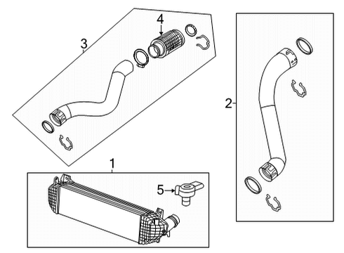 2021 Cadillac CT4 Intercooler, Fuel Delivery Diagram 1 - Thumbnail